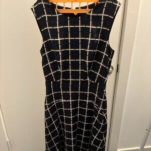 JCrew Plaid Midi Dress